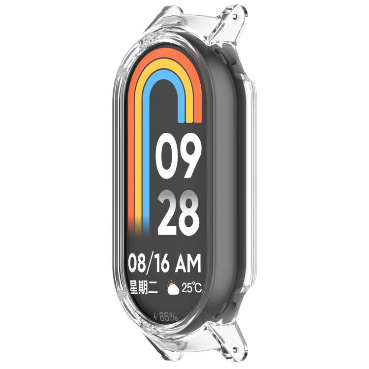 For Xiaomi Mi Band 8 / 8 NFC PC Ear Half Coverage Watch Protective Frame