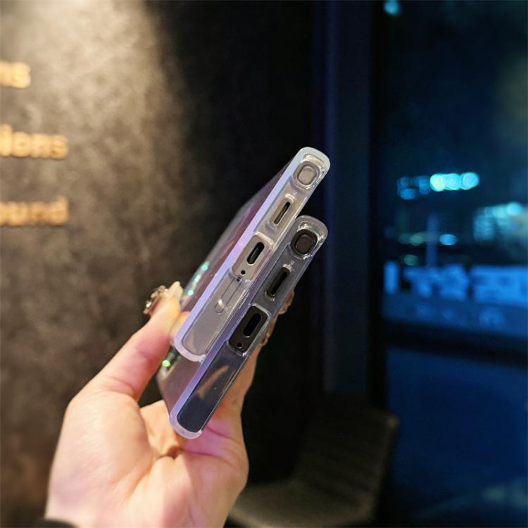 For Samsung Galaxy S25 Ultra 5G Laser Texture MagSafe Shockproof Phone Case