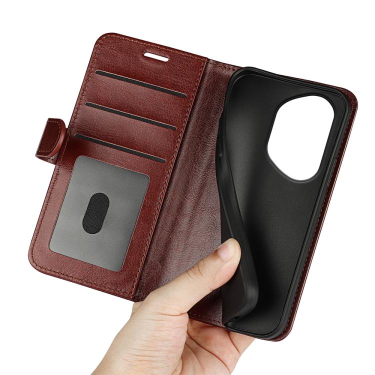 For Honor 400 Pro Global 160.8mm R64 Texture Horizontal Flip Leather Phone Case