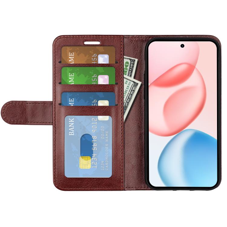 For Honor 400 Global 156.5mm R64 Texture Horizontal Flip Leather Phone Case