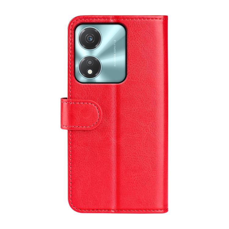 For Honor X5c Plus R64 Texture Horizontal Flip Leather Phone Case