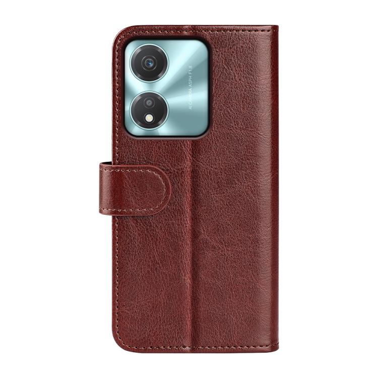 For Honor X5c Plus R64 Texture Horizontal Flip Leather Phone Case