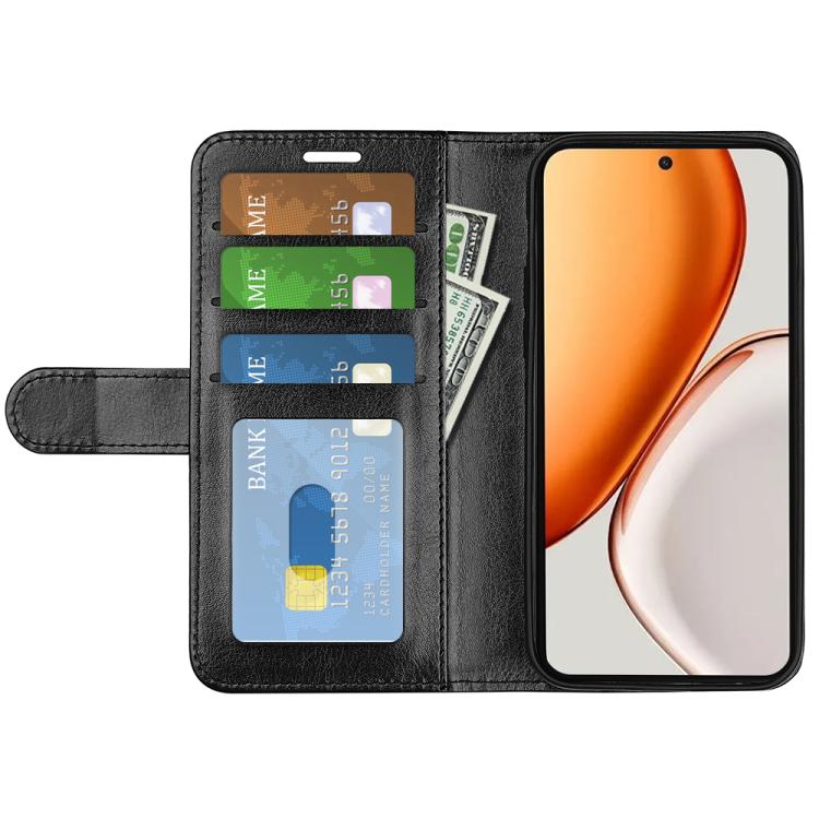 For Honor X9d 5G R64 Texture Horizontal Flip Leather Phone Case