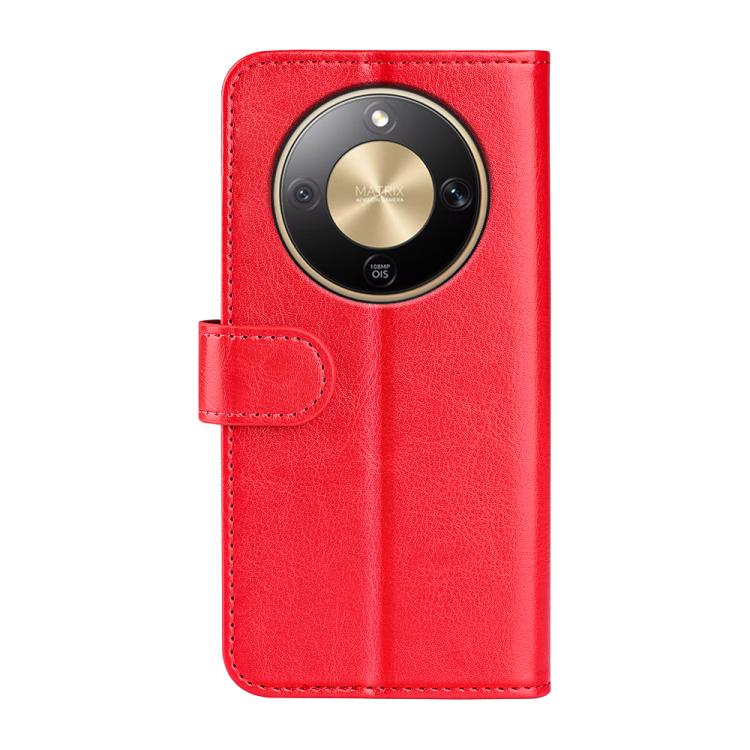 For Honor X9d 5G R64 Texture Horizontal Flip Leather Phone Case