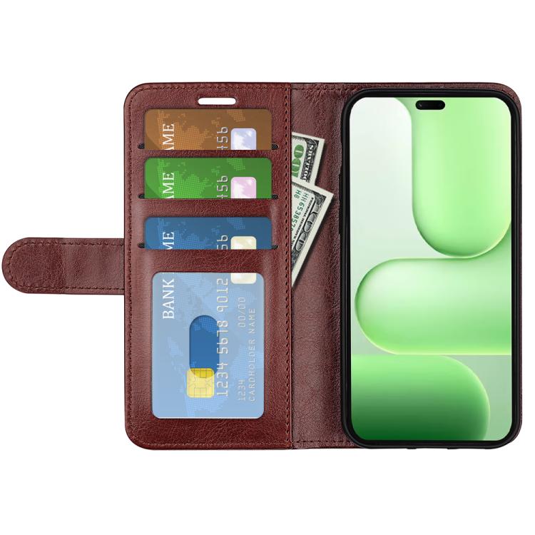 For Honor 600 Lite Global R64 Texture Horizontal Flip Leather Phone Case