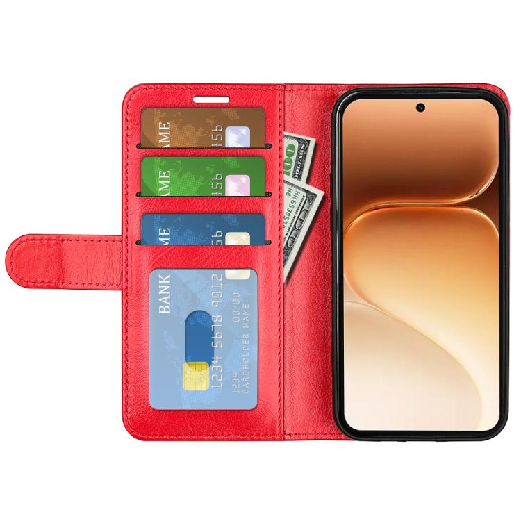 For Honor 600 / 600 Pro Global R64 Texture Horizontal Flip Leather Phone Case