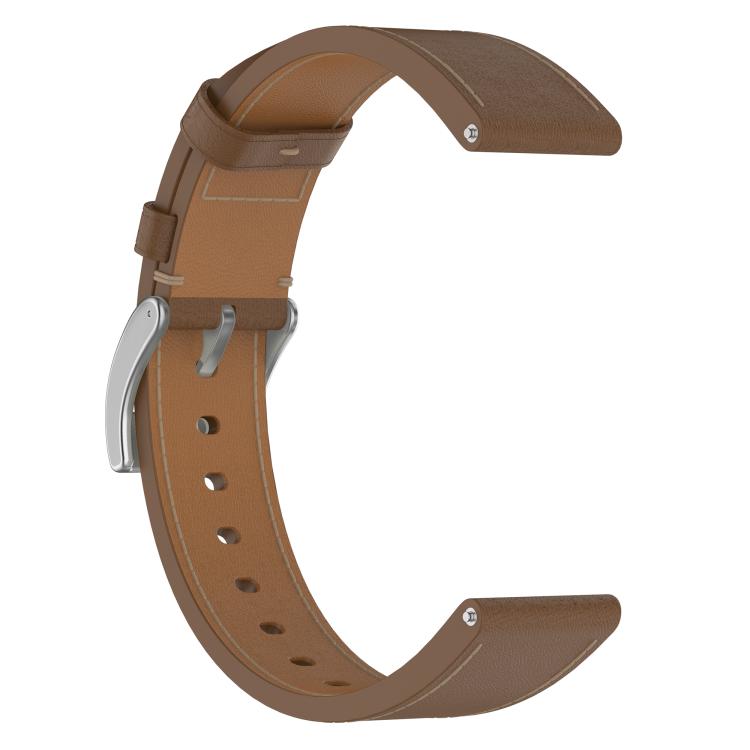 For Redmi Watch 5 Active / Watch 5 Lite Press Button 22mm Leather Watch Band