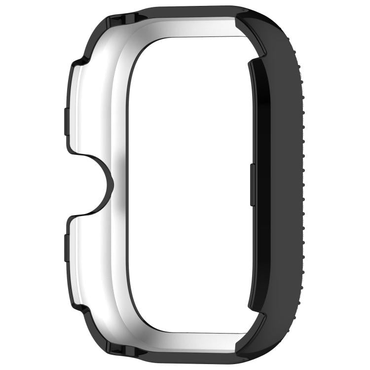 For Redmi Watch 5 Single Row Diamond Half Coverage PC Hollow Watch Protective Case
