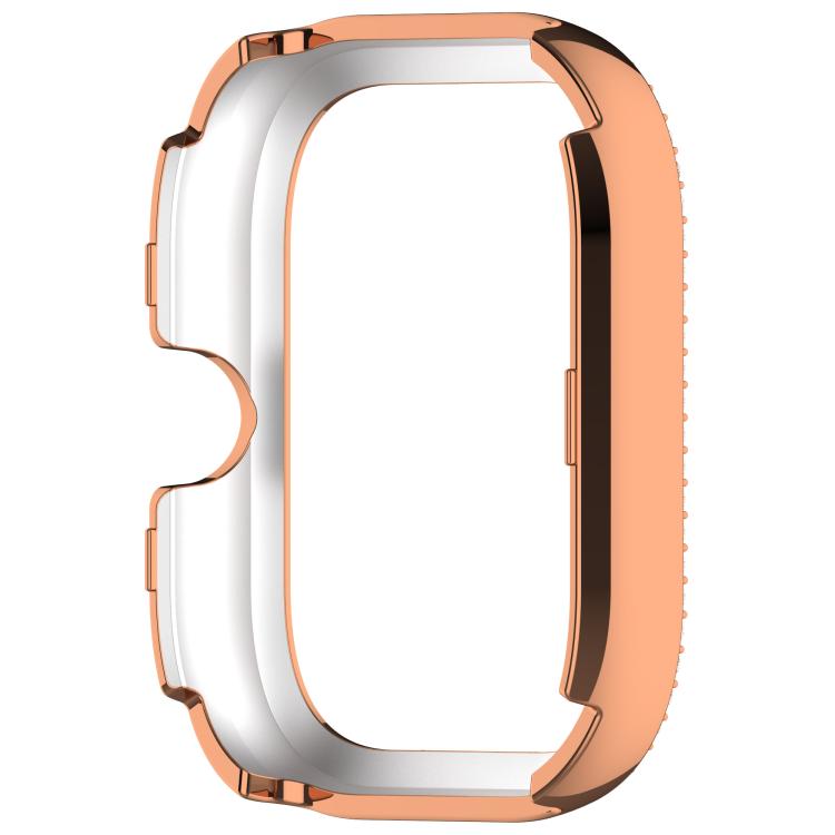 For Redmi Watch 5 Single Row Diamond Half Coverage PC Hollow Watch Protective Case