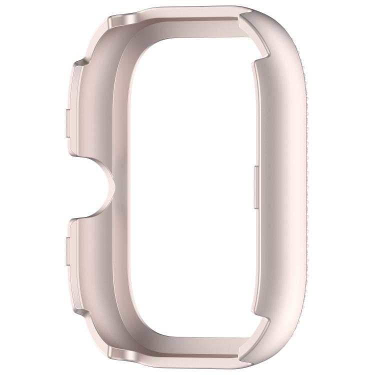 For Redmi Watch 5 Single Row Diamond Half Coverage PC Hollow Watch Protective Case