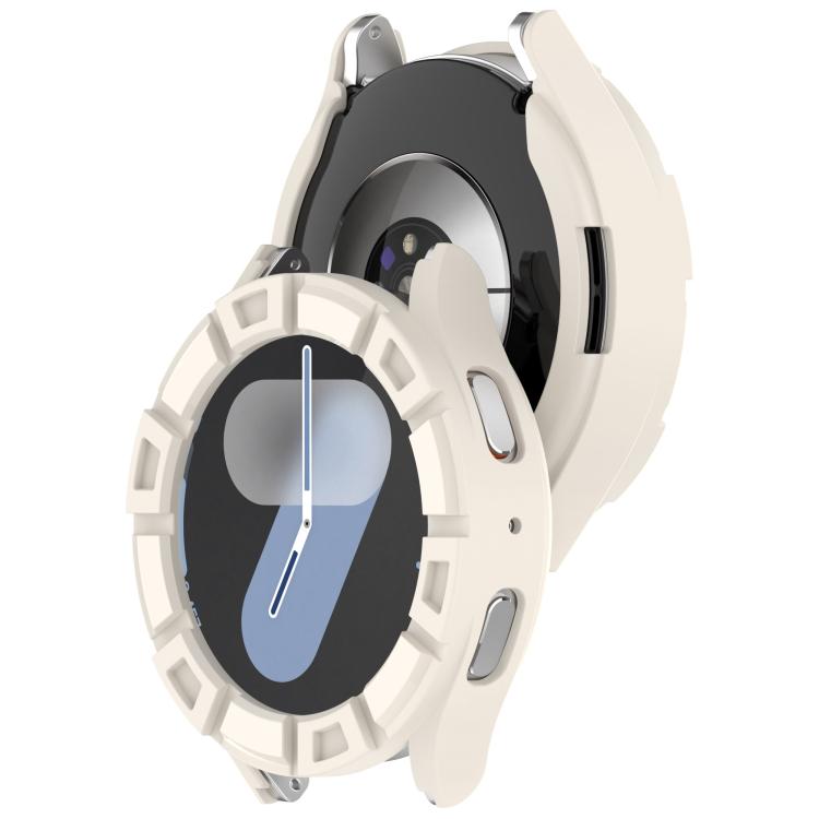 For Samsung Galaxy Watch 7 40mm Armour Hollow TPU Watch Protective Case
