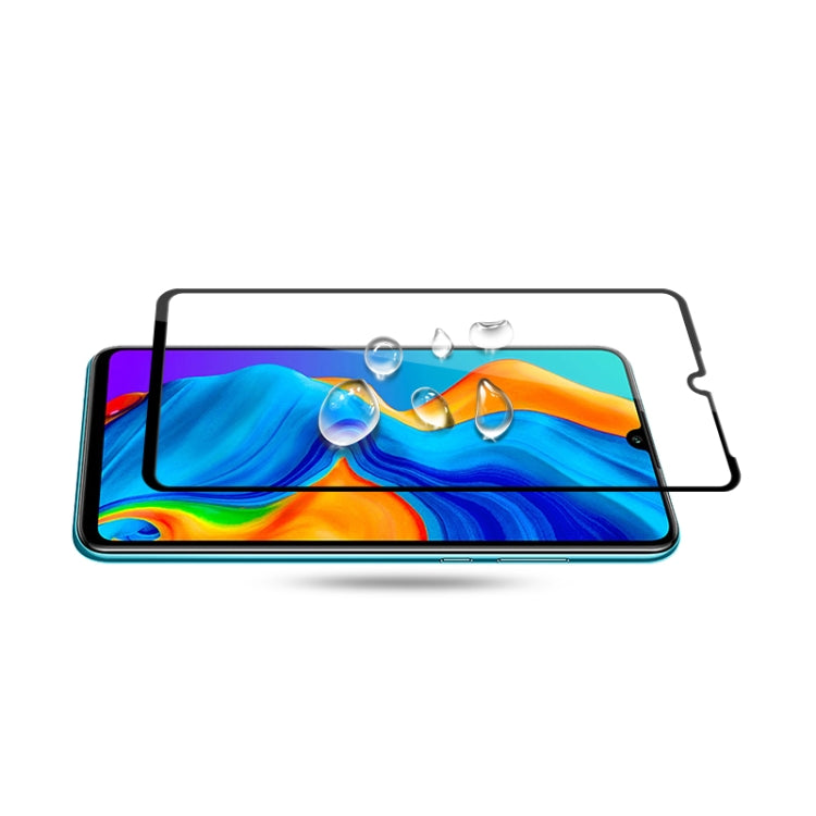 mocolo 0.33mm 9H 2.5D Silk Print Tempered Glass Film for Huawei P30 Lite