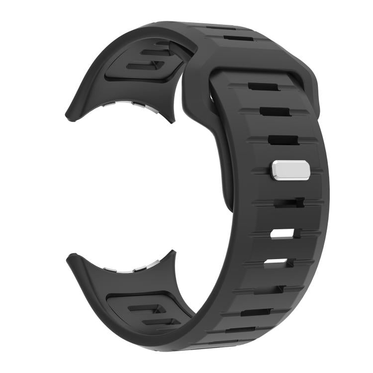 For Google Pixel Watch 4 / Watch 3 45mm Two Color Reverse Buckle Silicone Watch Band