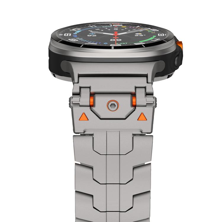 For Samsung Galaxy Watch Ultra / Ultra 2025 Stainless Steel Butterfly Buckle Metal Watch Band