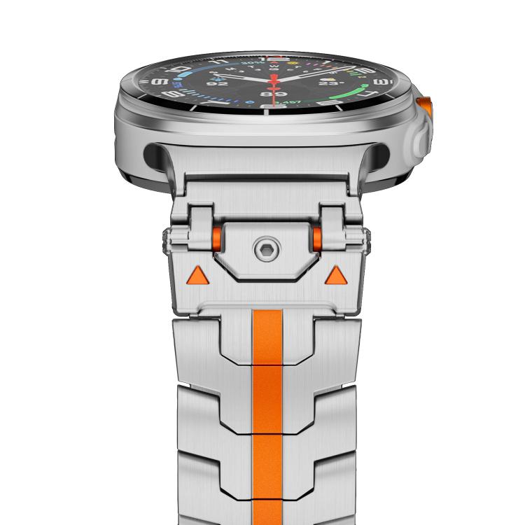 For Samsung Galaxy Watch Ultra / Ultra 2025 Stainless Steel Butterfly Buckle Metal Watch Band