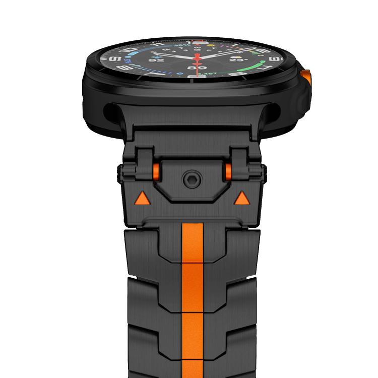 For Samsung Galaxy Watch Ultra / Ultra 2025 Stainless Steel Butterfly Buckle Metal Watch Band