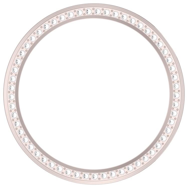 For Huawei Watch GT5 / GT4 41mm Single Row Diamond Half Coverage PC Hollow Watch Protective Case
