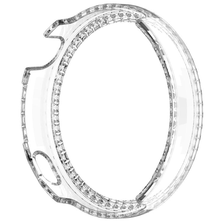 For Huawei Watch GT5 / GT4 41mm Single Row Diamond Half Coverage PC Hollow Watch Protective Case