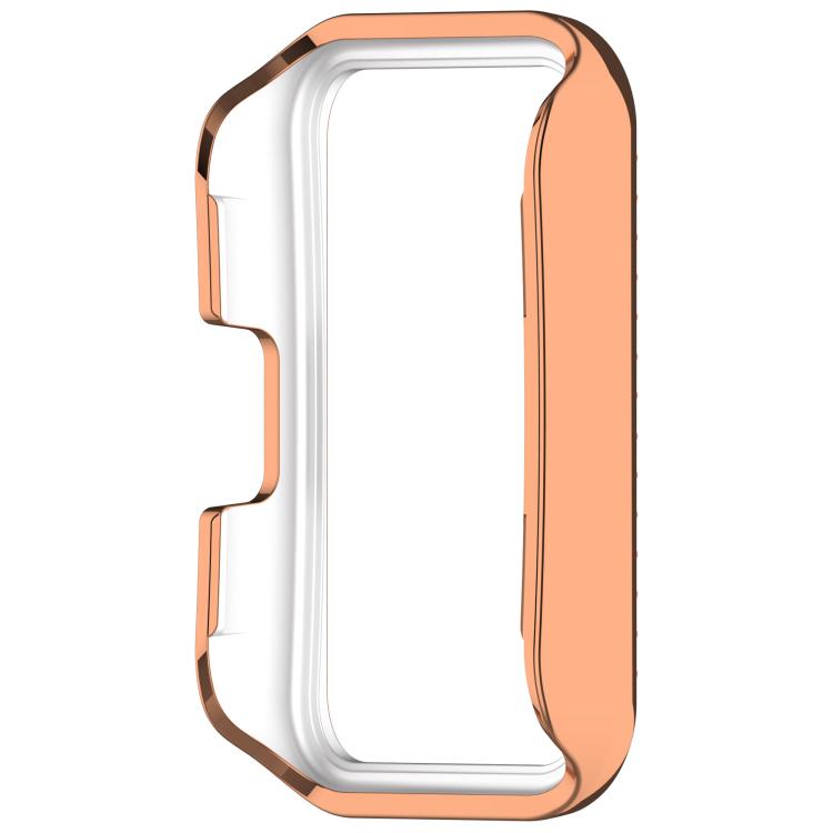 For Huawei Band 10 / 9 / 8 Single Row Diamond Half Coverage PC Hollow Watch Protective Case