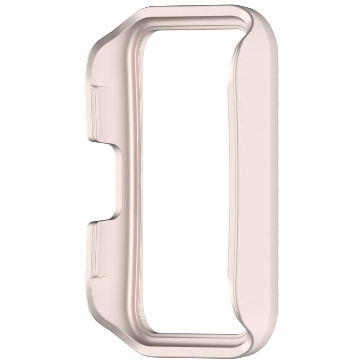 For Huawei Band 10 / 9 / 8 Single Row Diamond Half Coverage PC Hollow Watch Protective Case