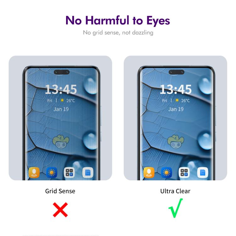 For Honor 200 Pro / 300 Pro ENKAY Hat-Prince Heat Bending Privacy Screen Tempered Glass Film