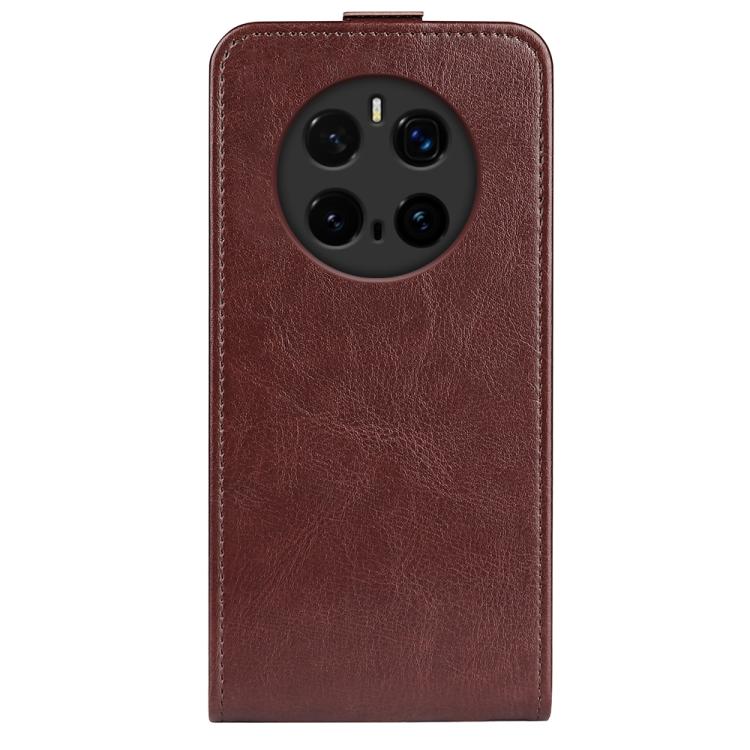 For Honor Magic7 Pro R64 Texture Single Vertical Flip Leather Phone Case