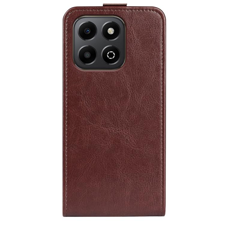 For Honor X6b R64 Texture Single Vertical Flip Leather Phone Case
