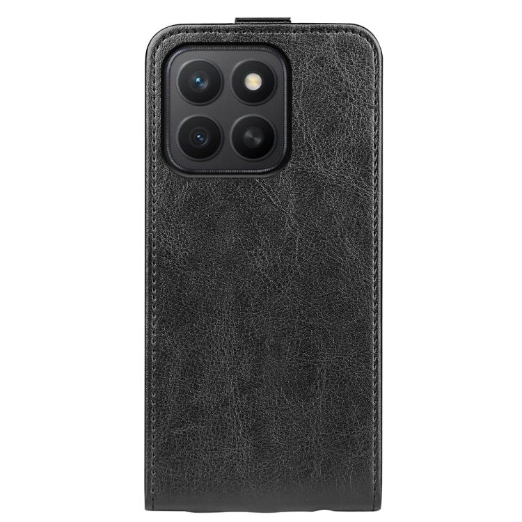 For Honor X8c 4G R64 Texture Single Vertical Flip Leather Phone Case