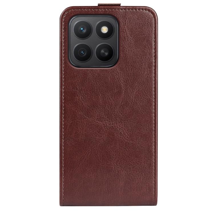 For Honor X8c 4G R64 Texture Single Vertical Flip Leather Phone Case