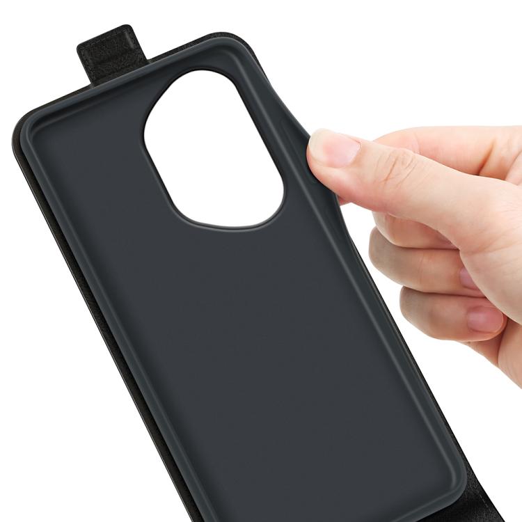 For Honor 400 Pro Global 160.8mm R64 Texture Single Vertical Flip Leather Phone Case