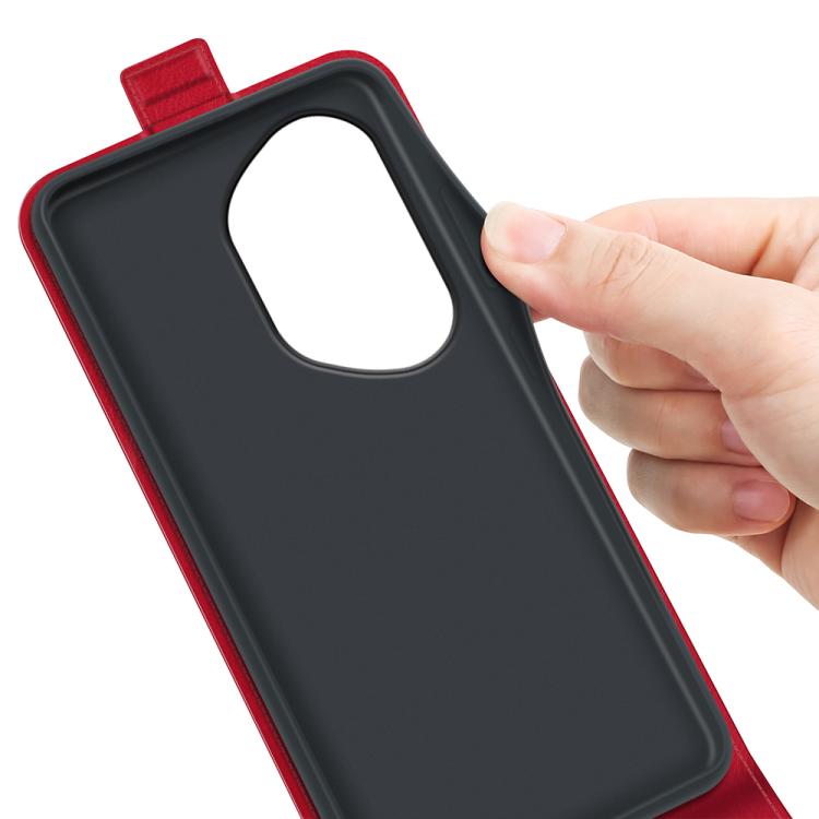 For Honor 400 Pro Global 160.8mm R64 Texture Single Vertical Flip Leather Phone Case