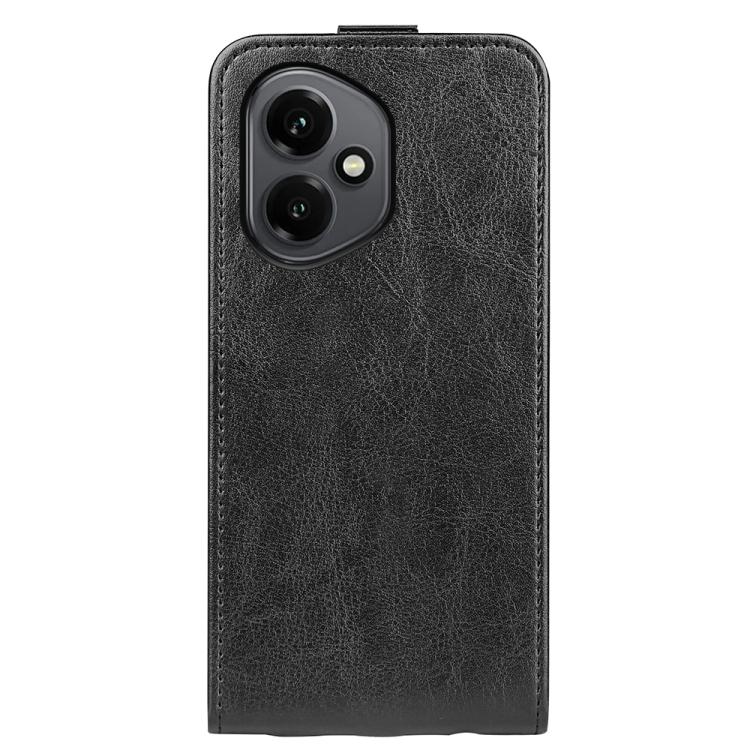 For Honor 400 Global 156.5mm R64 Texture Single Vertical Flip Leather Phone Case
