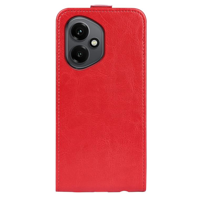For Honor 400 Global 156.5mm R64 Texture Single Vertical Flip Leather Phone Case