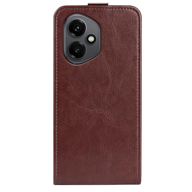 For Honor 400 Global 156.5mm R64 Texture Single Vertical Flip Leather Phone Case