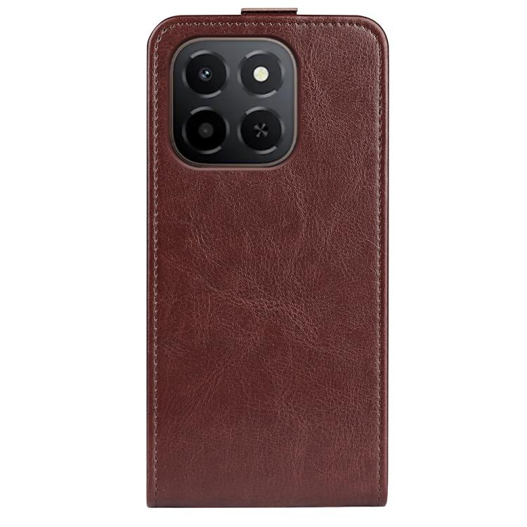 For Honor X6c R64 Texture Single Vertical Flip Leather Phone Case