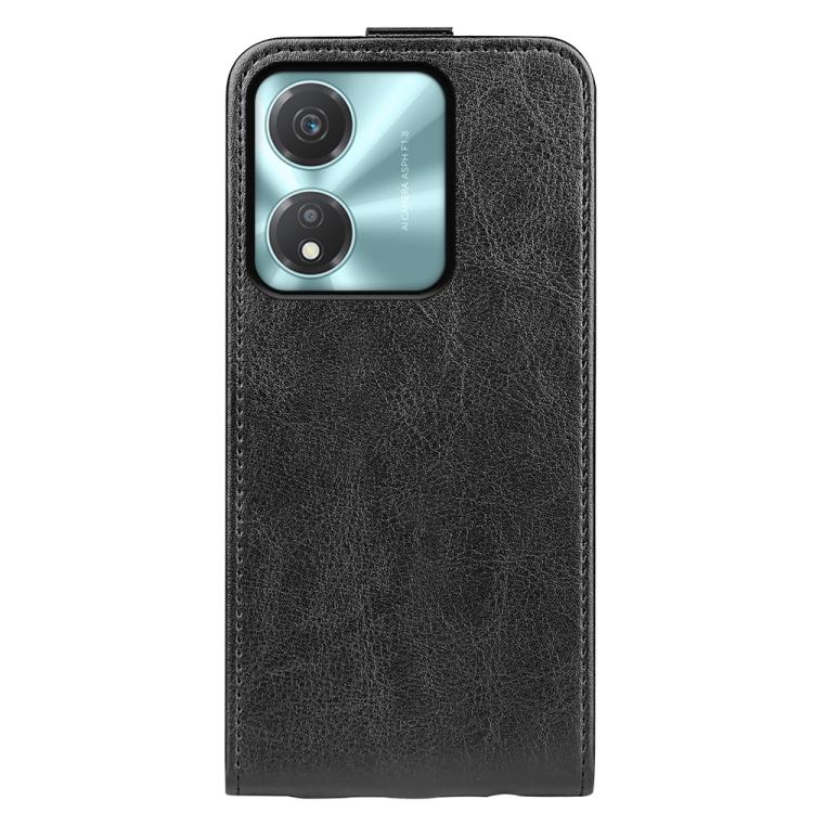For Honor X5c Plus R64 Texture Single Vertical Flip Leather Phone Case