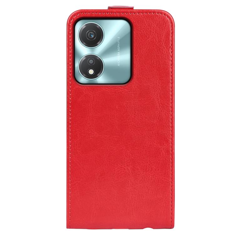 For Honor X5c Plus R64 Texture Single Vertical Flip Leather Phone Case