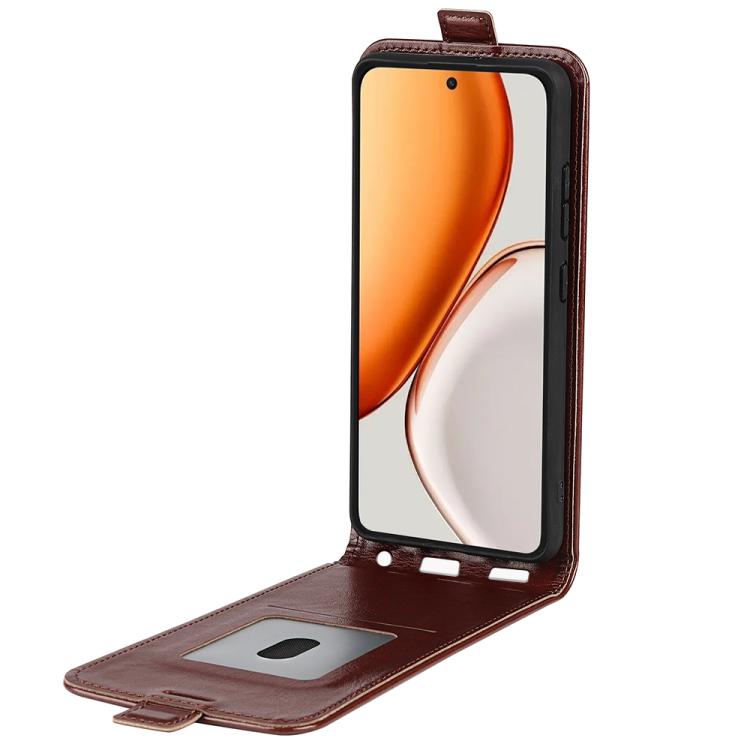 For Honor X9d 5G R64 Texture Single Vertical Flip Leather Phone Case
