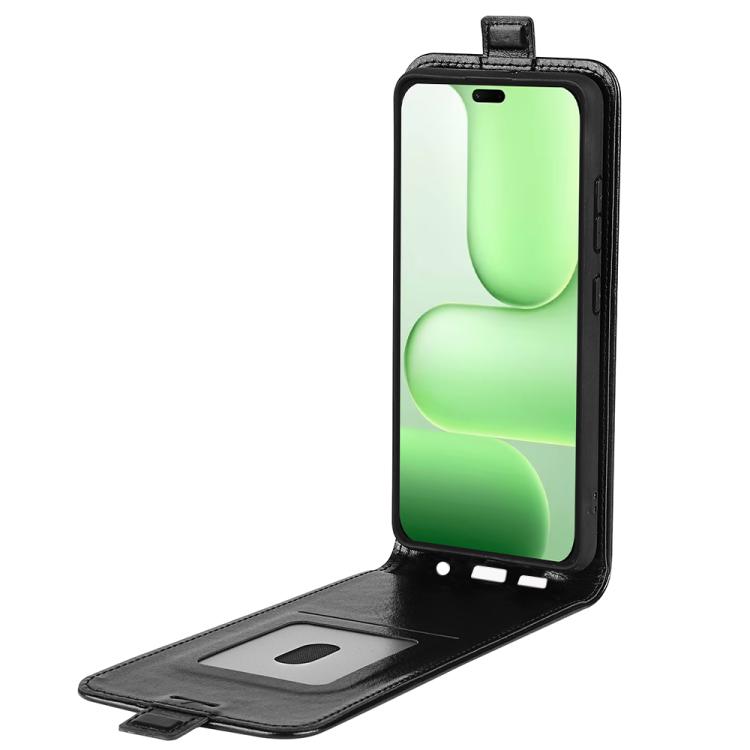 For Honor 600 Lite Global R64 Texture Single Vertical Flip Leather Phone Case