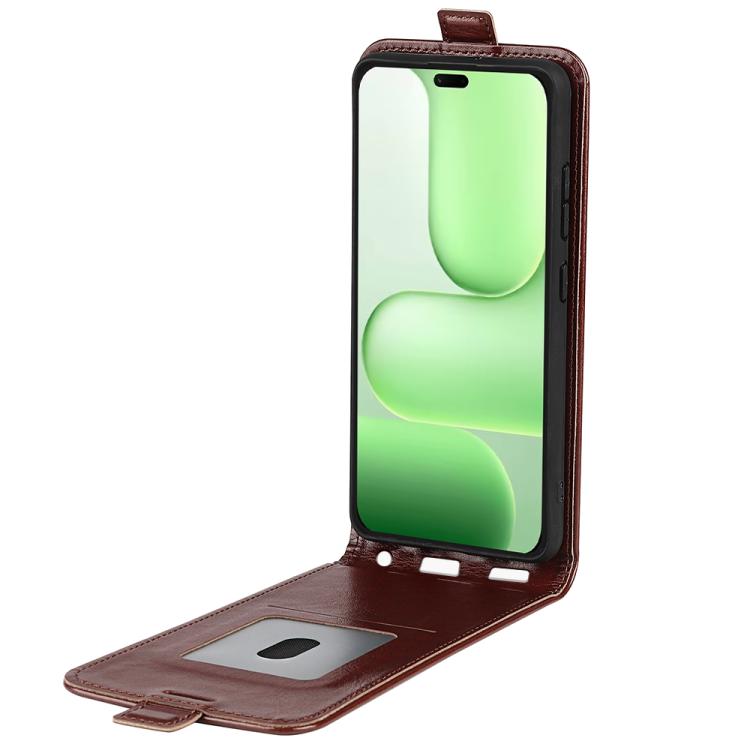 For Honor 600 Lite Global R64 Texture Single Vertical Flip Leather Phone Case