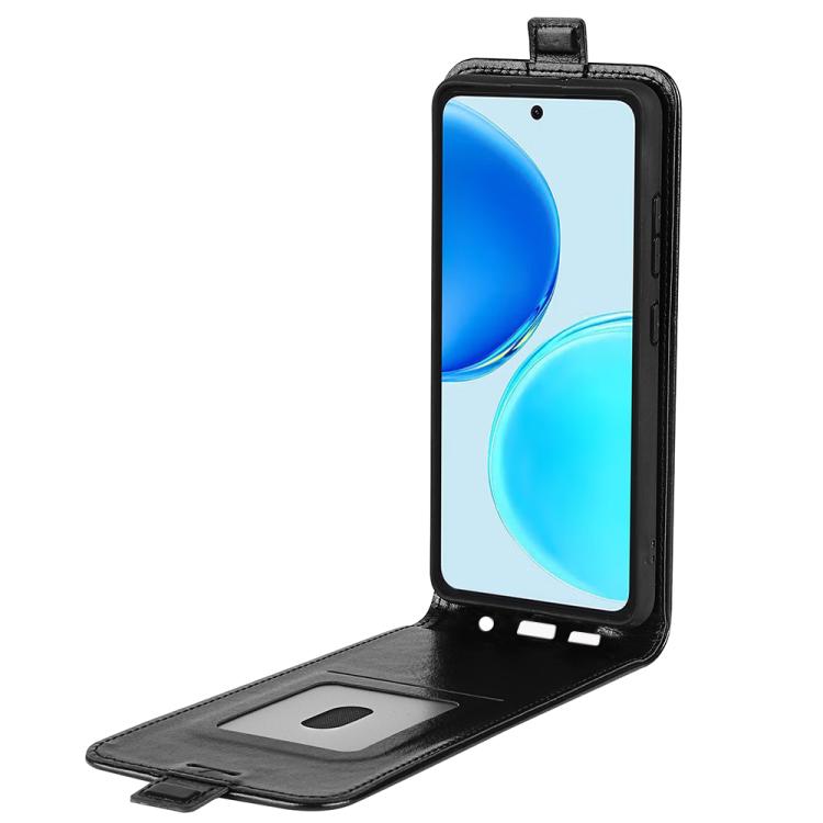 For Honor X8d 4G R64 Texture Single Vertical Flip Leather Phone Case