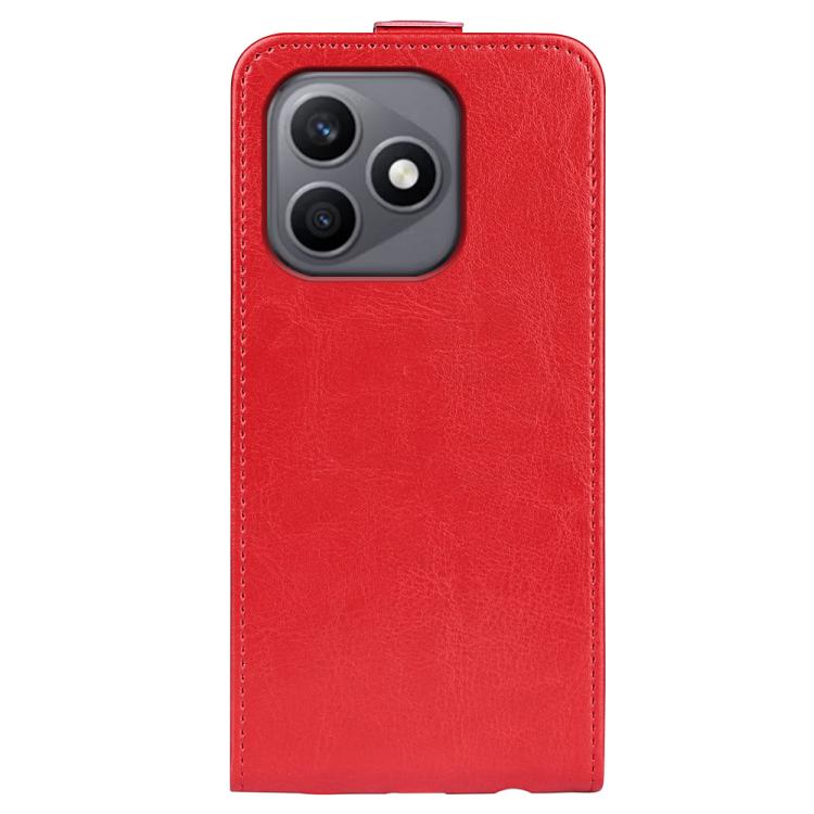 For Honor X8d 4G R64 Texture Single Vertical Flip Leather Phone Case