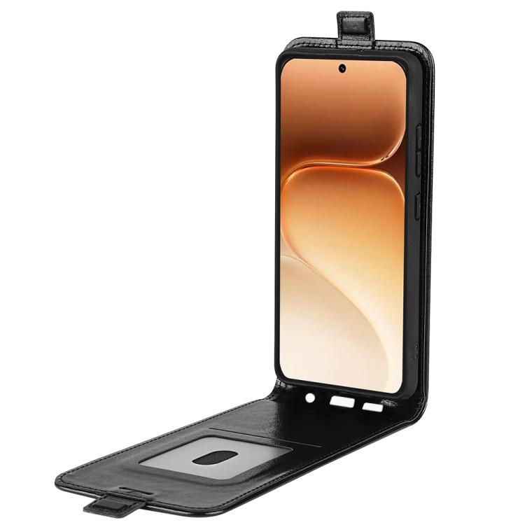 For Honor 600 / 600 Pro Global R64 Texture Single Vertical Flip Leather Phone Case