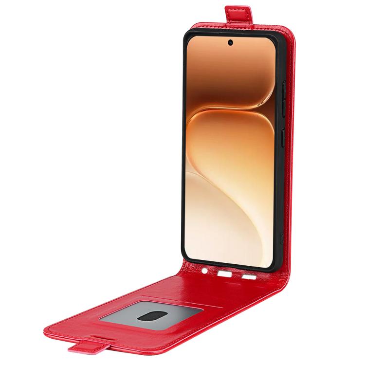 For Honor 600 / 600 Pro Global R64 Texture Single Vertical Flip Leather Phone Case