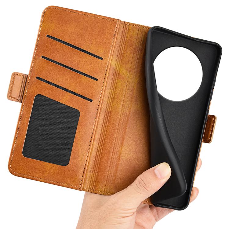 For Honor X9c Dual-side Magnetic Buckle Horizontal Flip Leather Phone Case