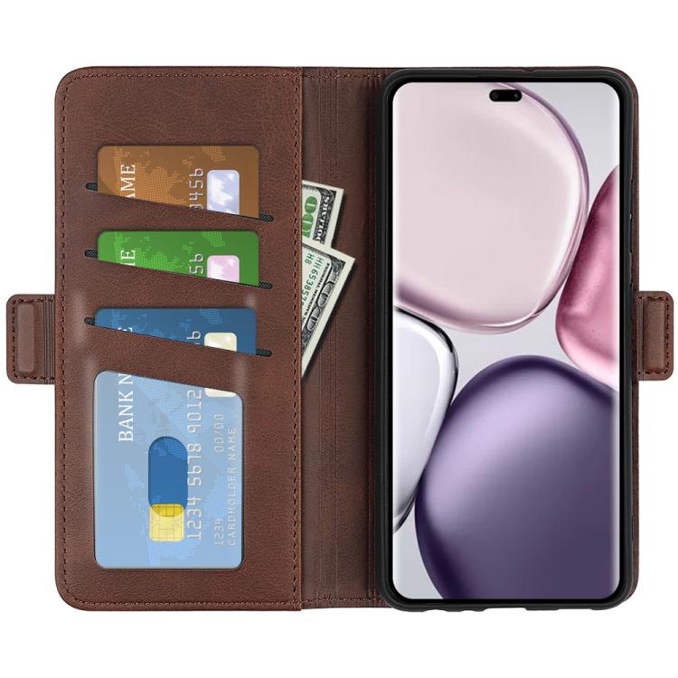 For Honor X9c Dual-side Magnetic Buckle Horizontal Flip Leather Phone Case