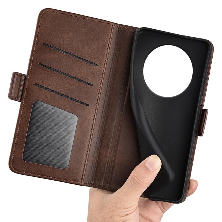 For Honor X9c Dual-side Magnetic Buckle Horizontal Flip Leather Phone Case