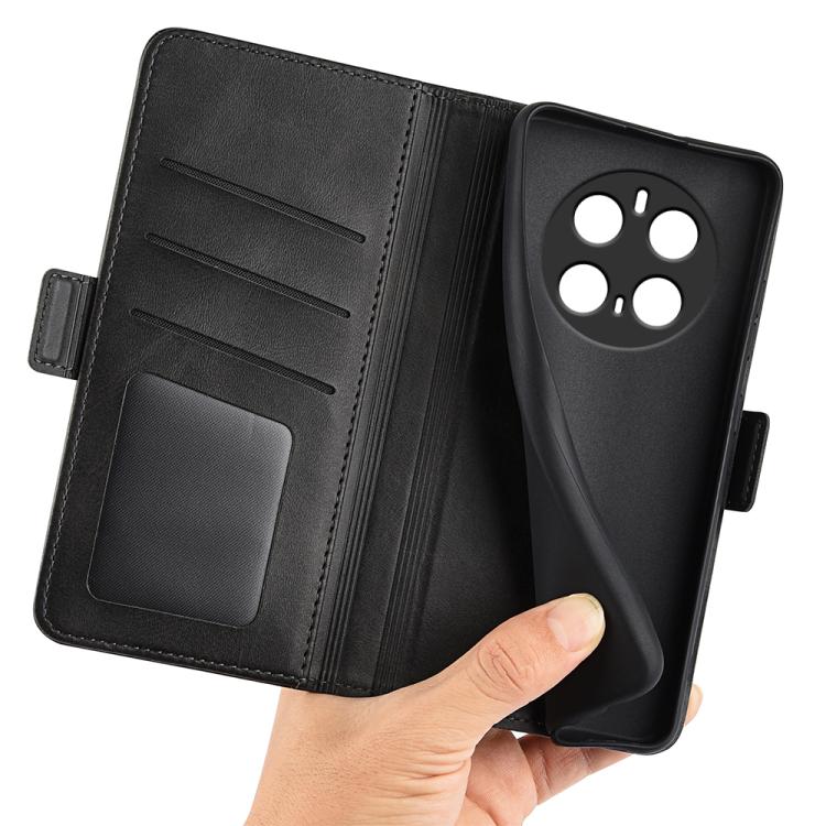 For Honor Magic7 Pro Dual-side Magnetic Buckle Horizontal Flip Leather Phone Case