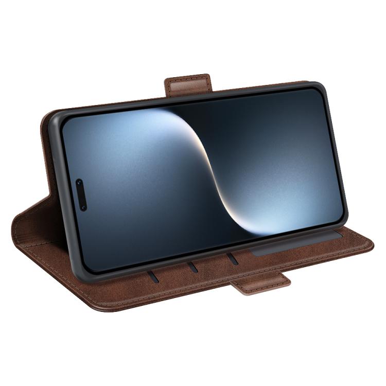 For Honor Magic7 Pro Dual-side Magnetic Buckle Horizontal Flip Leather Phone Case