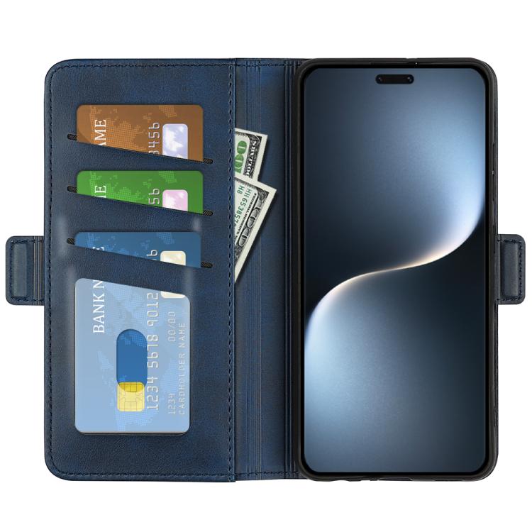 For Honor Magic7 Pro Dual-side Magnetic Buckle Horizontal Flip Leather Phone Case